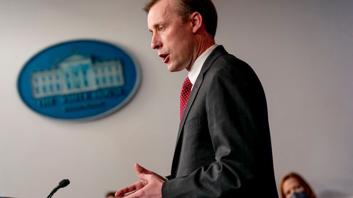 White House national security adviser Jake Sullivan gives an update about the ongoing talks...